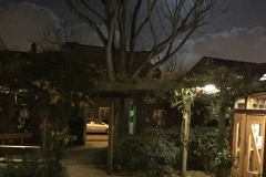 Health-Centre-at-night-with-dramatic-sky